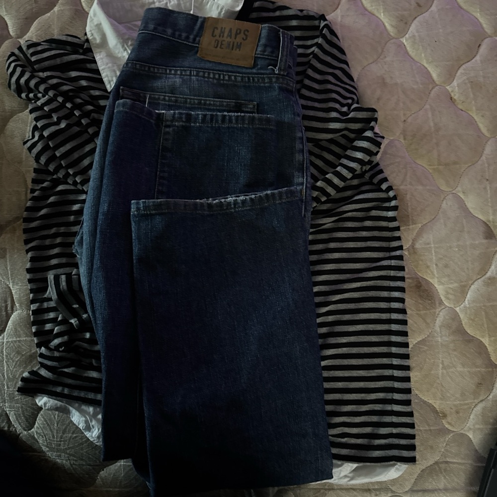 chaps men jeans